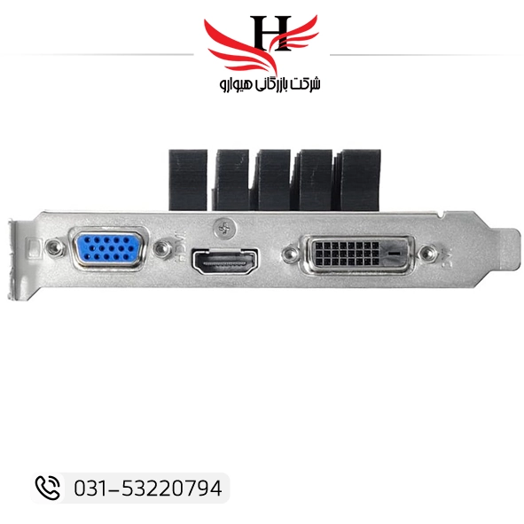 کارت گرافیک Asus GT730-2G-D5 ایسوس با حافظه 2GB GDDR5 مناسب سیستم های اداری و خانگی